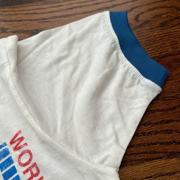 Daydreamer Usa 84 Women's World Champions T Shirt Size S White Blue Tee - Picture 6 of 7